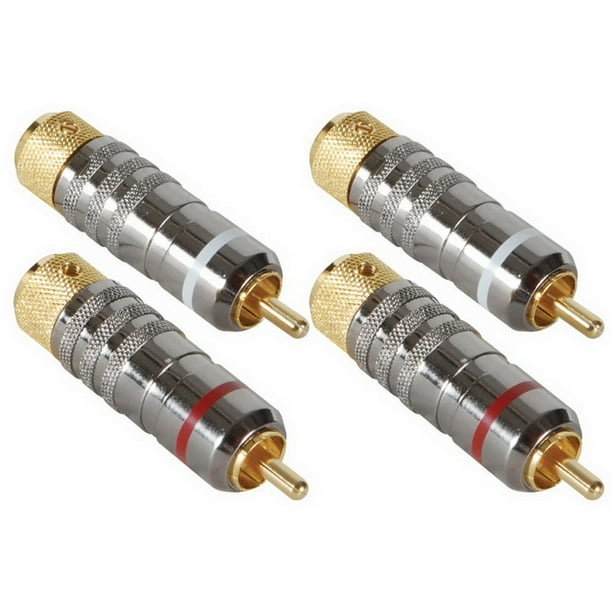 Parts Express RCA Male to Screw Terminal Connector